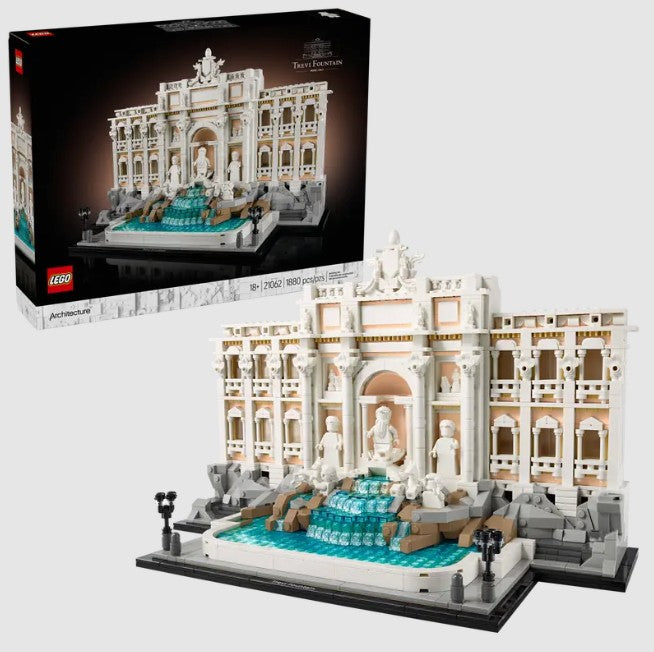 LEGO Trevi Fountain 21062 with box display architecture set Ireland