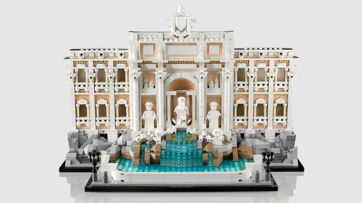 LEGO Trevi Fountain 21062 front façade sculpture Rome architecture Ireland