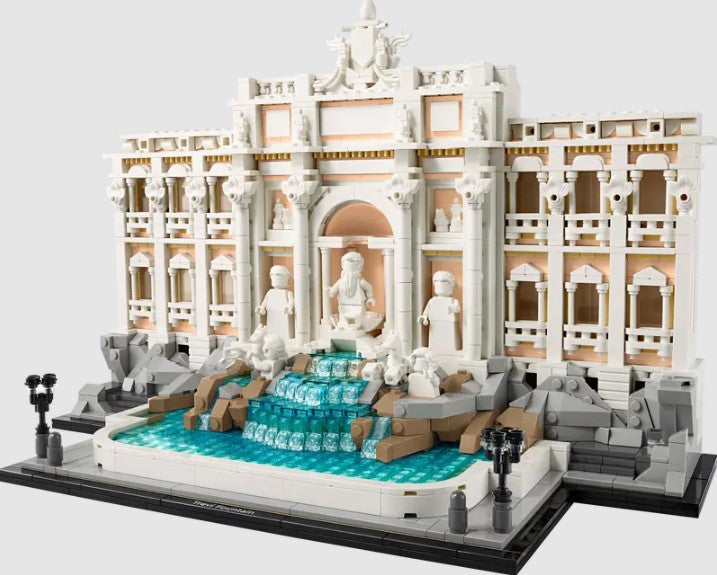 LEGO Trevi Fountain 21062 full architecture model front view - Ireland