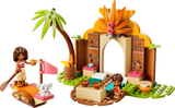 LEGO Village House & Boat set with village house, palm tree, boat, Moana, Simea and Pua figures