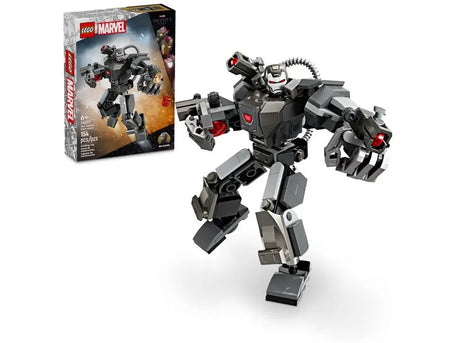 LEGO Marvel War Machine Mech Armor 76277 box and assembled figure – Ireland