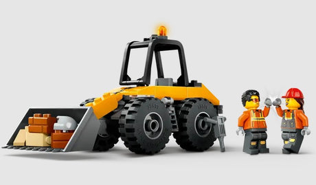 LEGO construction loader 60450 with 2 worker minifigures and tools Ireland