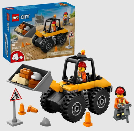 LEGO City Yellow Wheel Loader 60450 box and digger toy set in Ireland