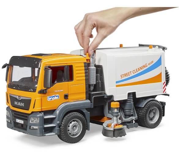 Bruder Man TGA  Street Sweeper