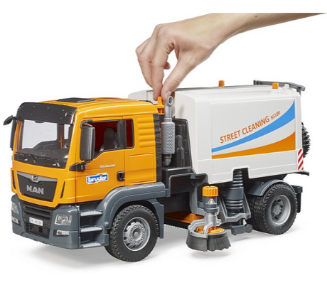 Bruder Man TGA  Street Sweeper