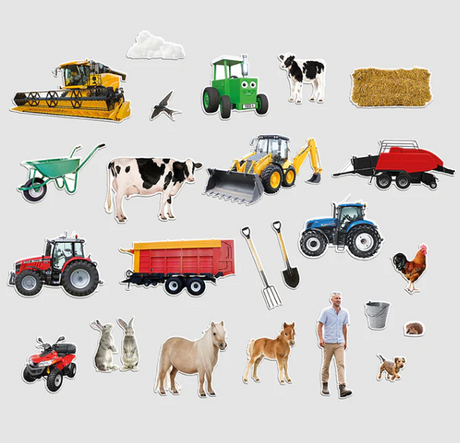 Tractor Ted Farm Magnet Game