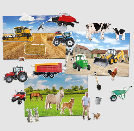 Tractor Ted Farm Magnet Game