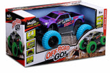 Maisto Tech Off Road Go purple RC truck in retail box with blue tyres
