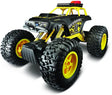 Maisto Tech Rock Crawler remote control truck with black body, yellow wheels and chunky tyres