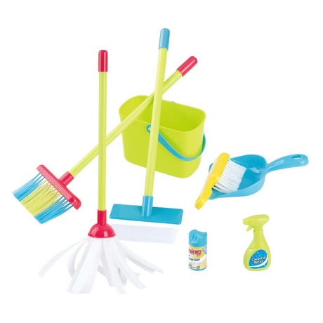 Make Cleaning Fun Set with toy mop, broom, brush, spray bottles and bucket – Ireland