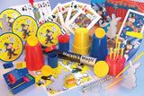 Close-up of Marvin’s Magic Hat magic tools, wand, cards and pieces – Ireland