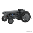 Front angled view of the BRIXIES Plus Massey Ferguson TEA 20 showing the grey bonnet, round headlights, exposed engine details and front wheel