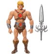 Masters of the Universe He-Man action figure shown front facing with Power Sword accessory