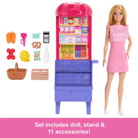 Barbie playset accessories including produce, crate, and scanner pieces – Ireland
