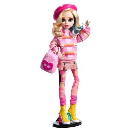 Mattel Enid Sinclair doll in full pink fashion with beret and bag – Ireland