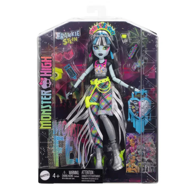 Frankie Stein Monster Fest doll in box with accessories and poster – Ireland