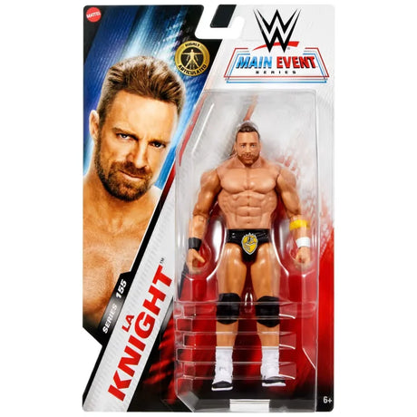 LA Knight WWE Main Event Series figure in retail packaging, Series 155 – Ireland
