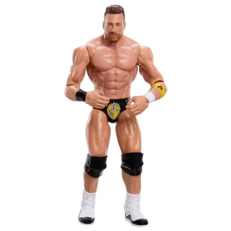 LA Knight action figure posed front-on in black and gold gear – Ireland