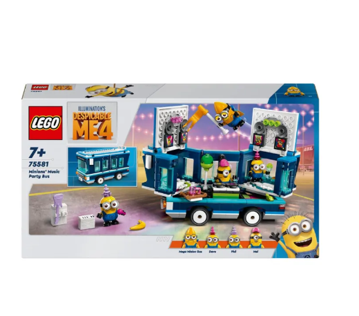 Lego Minion's Music Party Bus - 75581