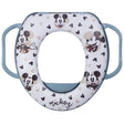 Mickey Mouse Soft Toilet Trainer showing Mickey Mouse print and blue side handles