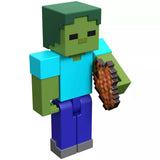 Minecraft Zombie figure holding Rotten Flesh accessory in close-up view – Ireland