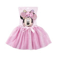 Minnie Mouse Fantasy Accessory Beauty Set with pink tulle skirt and matching ear headband displayed on Minnie packaging