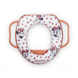 Minnie Mouse Soft Toilet Trainer with pink side handles and heart print seat