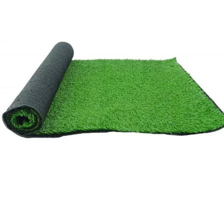 Model Farmer grass play mat partly unrolled