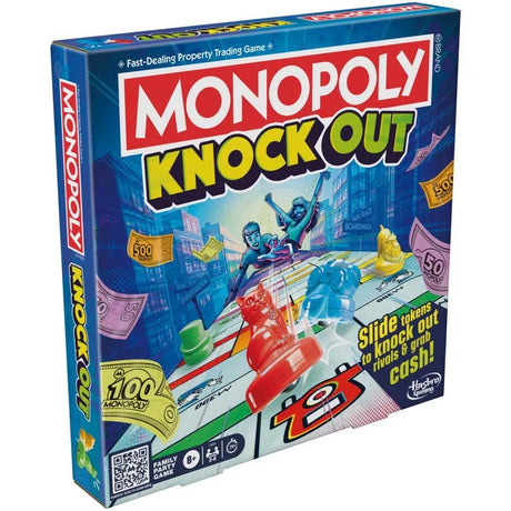 Monopoly Knockout board game retail box front view Ireland
