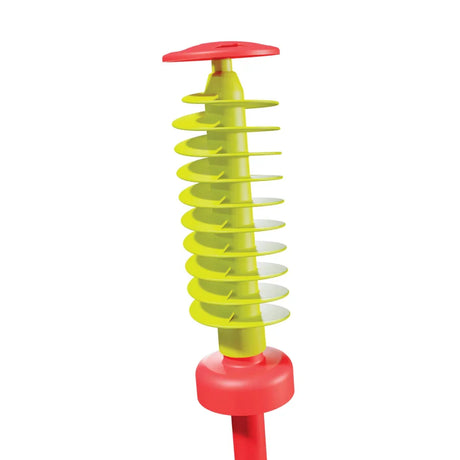 Yellow spiral top part from Mookie Classic All Surface Swingball