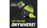 Mookie Pickleball Bat and Ball Set all surface graphic with bats, balls and surface icons