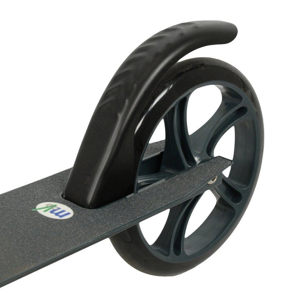 MoVe Urban Commuter Scooter close view showing the rear wheel and deck