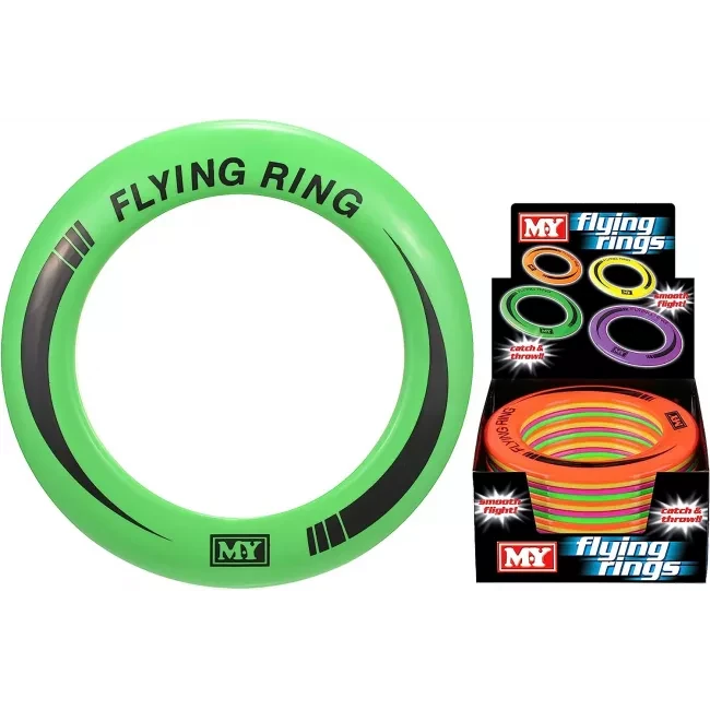 M.Y Flying Rings green flying ring with assorted display box