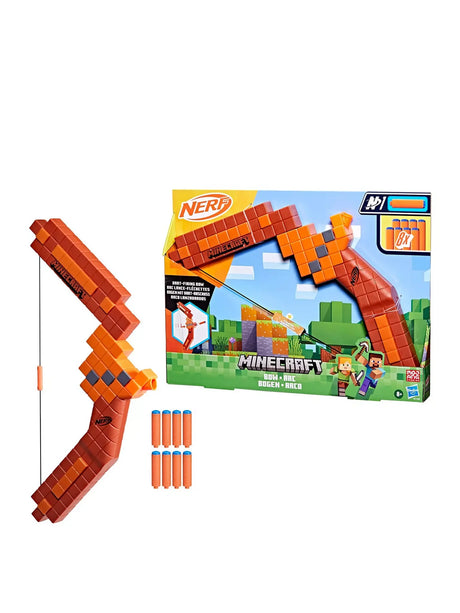 Nerf Minecraft Bow toy with 8 darts and retail box in Ireland