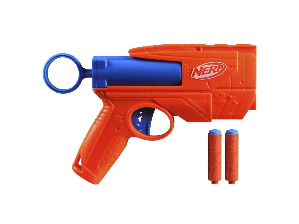 NERF N Series Ward blaster with two orange N1 darts