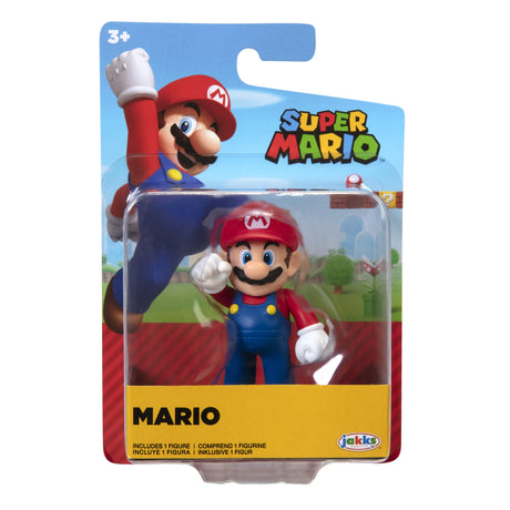 Nintendo Mario 2.5 inch articulated figure in Super Mario blister packaging