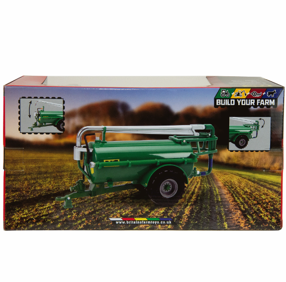 Britains NC Slurry Tanker Roadside Green - 43253