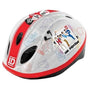 One Direction kids helmet side view with band image, 1D logo and red trim