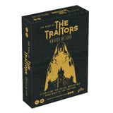 One Night of The Traitors Castle of Lies front packaging with black textured design and gold castle artwork