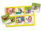 Yellow board from Tell the Time Game – Orchard Toys Ireland