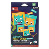 Ormond Interactive Flash Cards Feelings and Emotions front packaging with monster cards and stickers visible