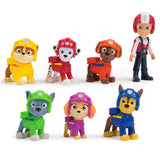 PAW Patrol Air Rescue Team 7 Figure Pack Toy lineup showing Ryder and all pups – Ireland