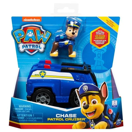 PAW Patrol Chase Patrol Cruiser Toy in packaging with Chase figure – Ireland