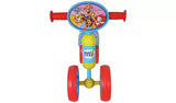 PAW Patrol Bobble Ride On shown from the front with oval handlebar plaque and red wheels