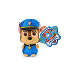 Chase mini plush in blue outfit with PAW Patrol tag