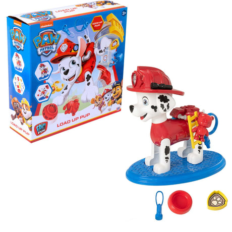 Paw Patrol Load-Up Pup Game box packaging with Marshall figure and accessories – Ireland