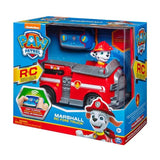 PAW Patrol Marshall Remote Control Fire Truck shown in front box packaging