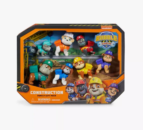 Paw Patrol Rubble And Crew Construction Family Gift Pack box front with all figures – Ireland