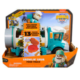 Paw Patrol Rubble & Crew Growlin’ Grub Food Truck Playset in open front packaging