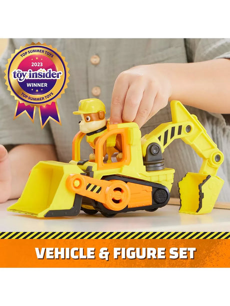Paw Patrol Rubble & Crew Rubble’s bulldozer vehicle and Rubble figure set